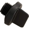 Pentair U178-920PZ Drain Plug, Black