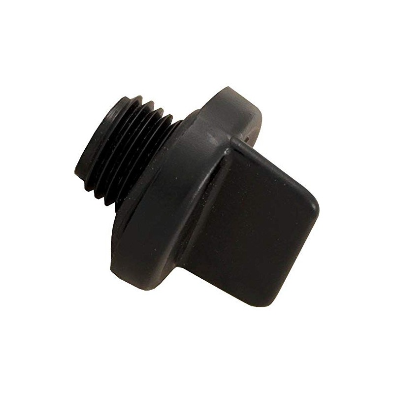 Pentair U178-920PZ Drain Plug, Black