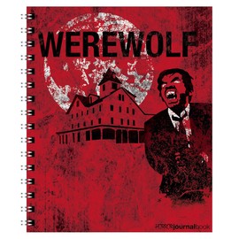 Action Publishing Horror Movies Werewolf JournalBook (7 x 8.5 inches)