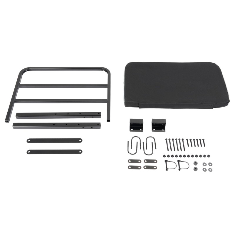 HECASA Universal ATV Backrest Adjustable Foldable Seat Back Cushion Bench