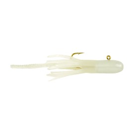 Berkley Powerbait Pre-Rigged Atomic Teasers Fishing Soft Bait, Auralite Glow, 1/32 oz