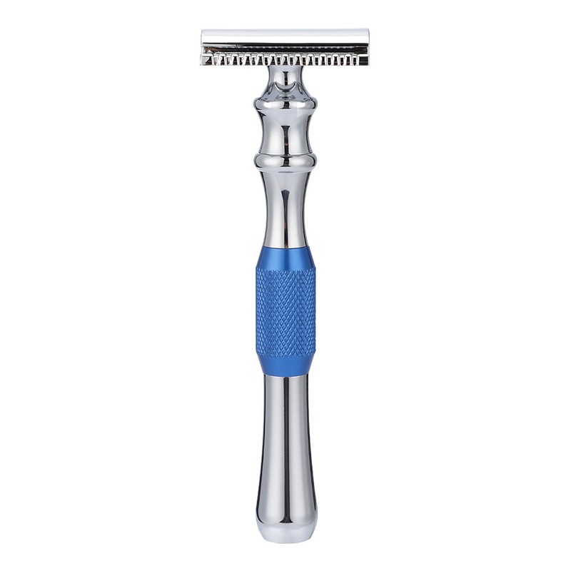 Man Shaving Razor Classic Double Edge Razor and Base Safety
