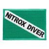 Nitrox Diver Flag Patch, Scuba Diving Patches