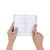 Evelay Address Book A-Z Pink Index Hard Back Cover Slim