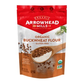 Arrowhead Mills Organic Buckwheat Flour, Gluten Free, 22 Ounce Bag