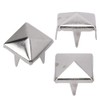 Pack of 100 Pyramid Rivets Pyramid Punk Rivets Square Rivets