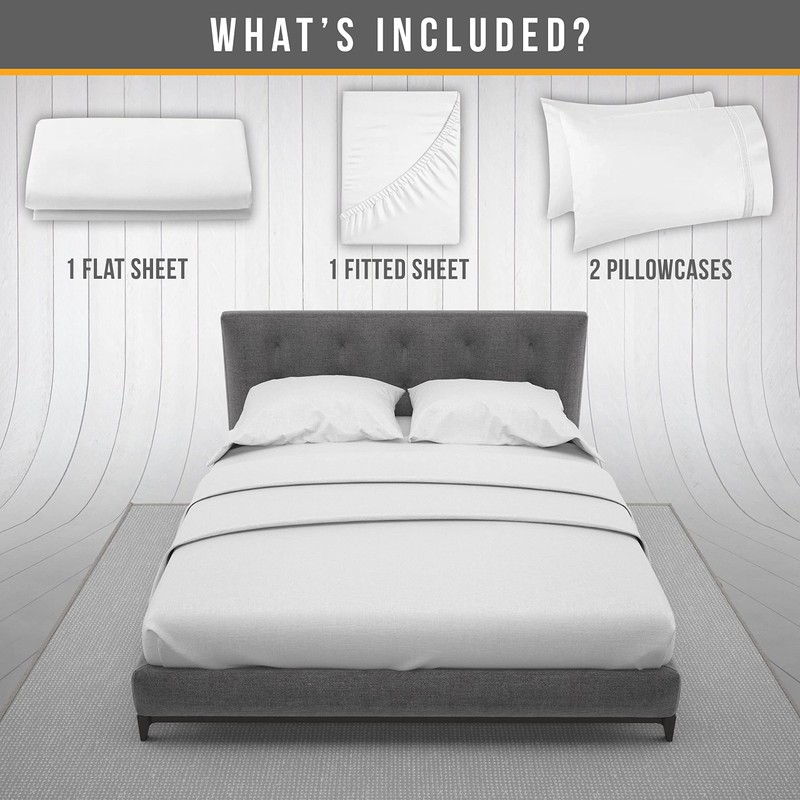 Abeero Home King Size Sheets Set Cooling - Luxury Hotel