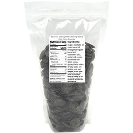 Merckens Coating Wafers Melting Wafers Dark Cocoa 2 pounds