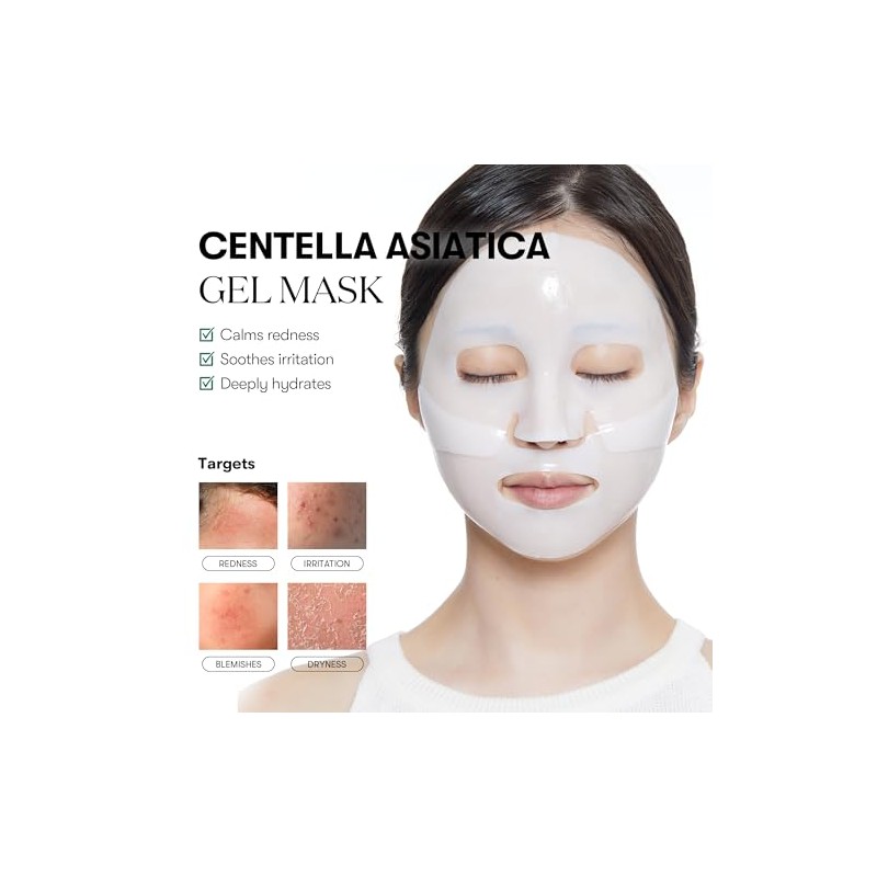 VT COSMETICS Mascarilla de Hidrogel de 2 Pasos Pro Cica