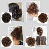 Hair Bun Extensions Messy Curly Wavy Hair Scrunchies Hairpieces Synthetic