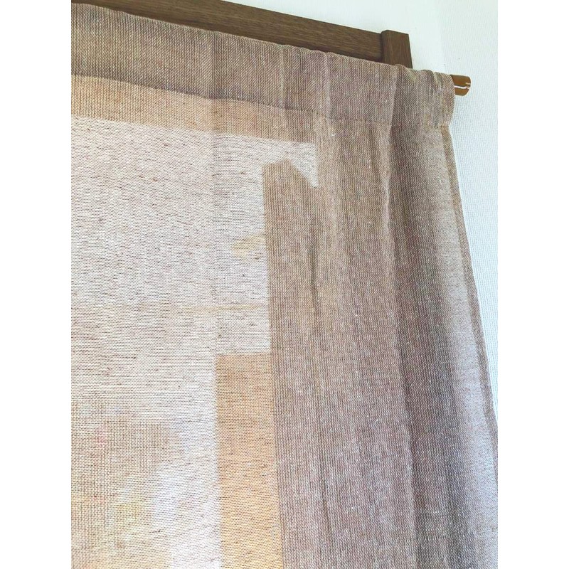 Noren Natural Material 100% Cotton Divider Partition Plain Simple Soft