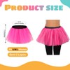 Erogeen 4 Pack Runner Tutu Skirts Women Tulle Skirt 3