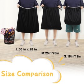 ALVABABY Reusable Diaper Pail Liner for Baby Cloth Diaper,Rubbish Bag,Laundry,Kitchen Garbage Cans 25 * 14.5 * 28in Gallons Laundry Bag LLM-B10