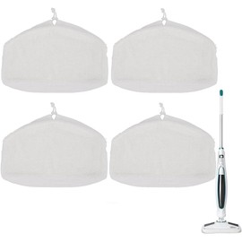 Sgizoku - almohadillas para orejas de repuesto para fregona Kenmore SM2060 S200 Series - Accesorios de tela de microfibra de vapor reutilizables lavables - Paquete de 4