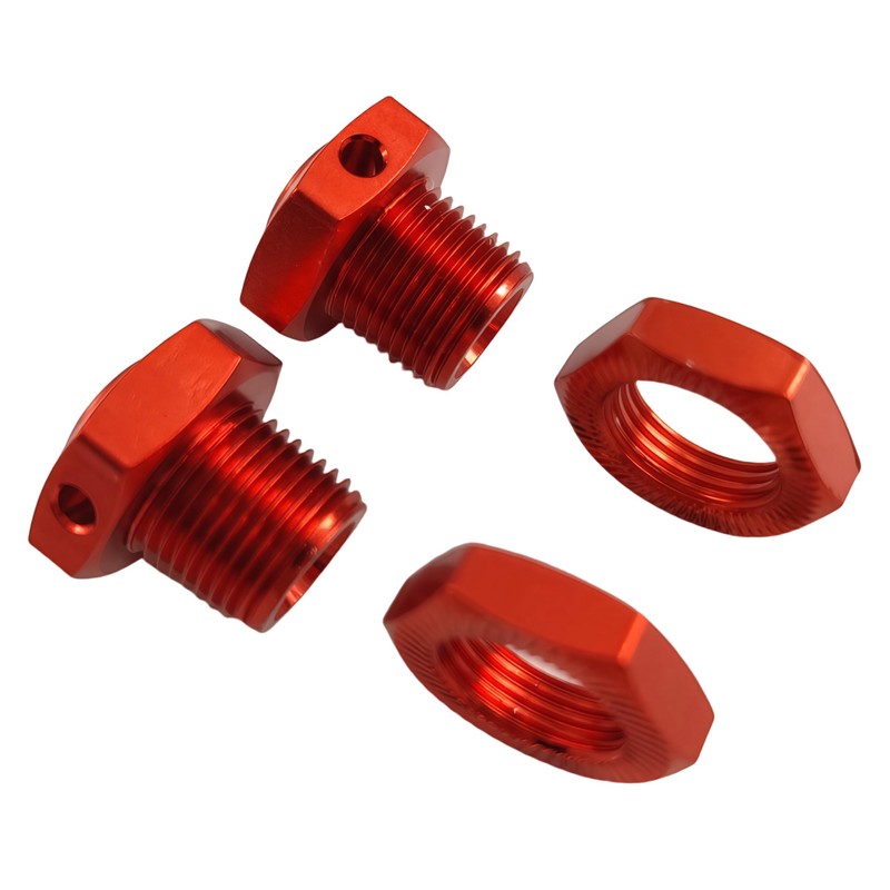 17mm Aluminum Wheel Hex Hub & Nut Set – RC