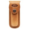 CASE XX POCKET KNIFE SHEATH LEATHER MED BROWN EMBOSSED FORD