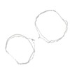 Magnetic Heart Bracelet Adjustable Personality Stackable Steel Magnetic Heart Couple