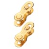 sourcing map 2pcs Bicycle Missing Link 11 Speed Reusable Steel