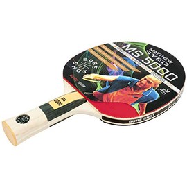 Sure Shot Matthew Syed MS-5000 Table Tennis Bat, ITTF Approved 2.0 mm Taipai Rubber