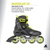 Rollerblade Macroblade 80 Men's Adult Fitness Inline Skate, Lime and