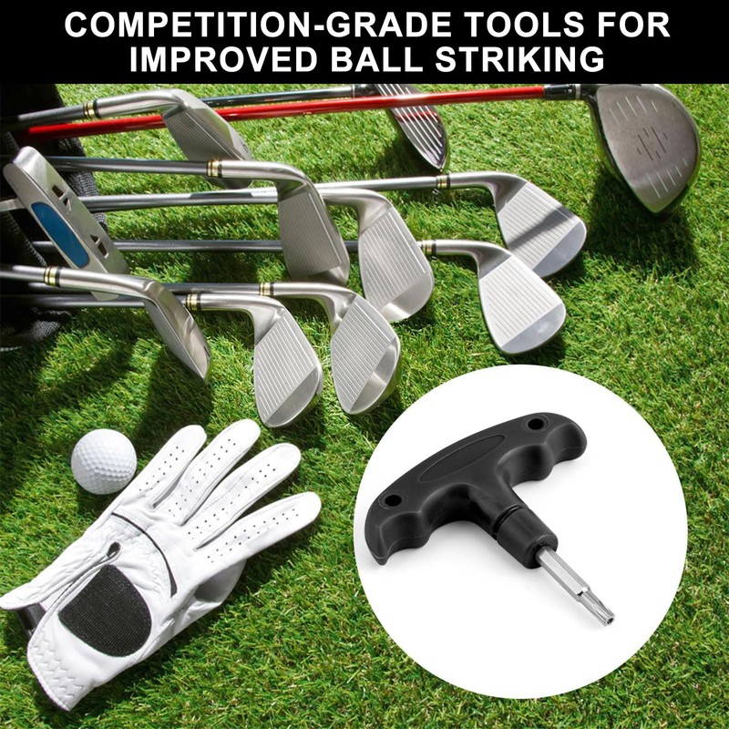 Trifletopia Golf Wrench Tool with Plastic Handle - Adjustable Golf