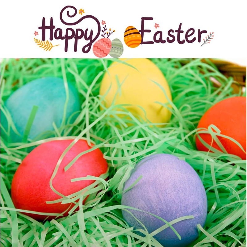 Easter Grass Green - 200 g Easter Grass Filling Easter