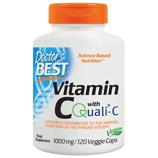 Vitamin C with Quali-C 1000 Milligrams 120 Veg Capsules