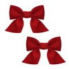 Penta Angel Hair Bow Clips 2Pcs 2.36 Inch Small Cute