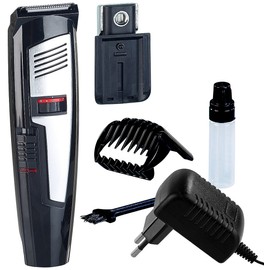 Sichler Men's Care Beard Trimmer: 2-in-1 Precision Cordless Beard Trimmer with Laser Guide, 20 Cutting Lengths (Precision Beard Trimmer, Shaving Machine, Gift Men)