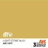 AK Acrylics 3Gen AFV AK11377 Light Stone No.61 (17ml)