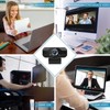 1080P Full HD Webcam, Computer Camera Desktop USB Camera with