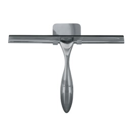 Kleine Wolke Puro Shower Squeegee, Colour: Silver, Material: Stainless Steel, EVA