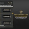 POWEROWL High Capacity A23 Batteries 6 Pack, Premium Alkaline 21/23