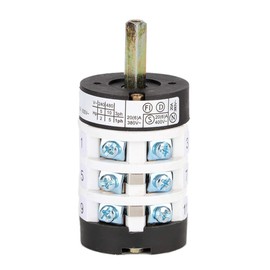 Gorgeri Car Tire Changer Switch, Tire Changer Machine Motor Forward Reverse Switch Car Repair Tool White 20A