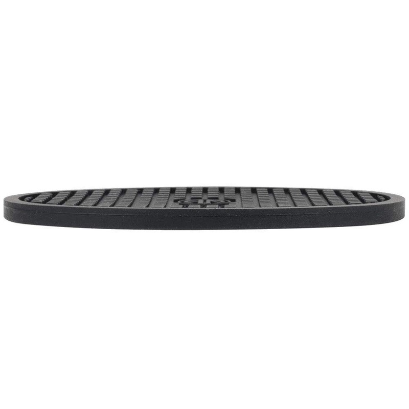 American Metalcraft TRVO53 Cast Iron Silicone Trivets, 5.5" Length x