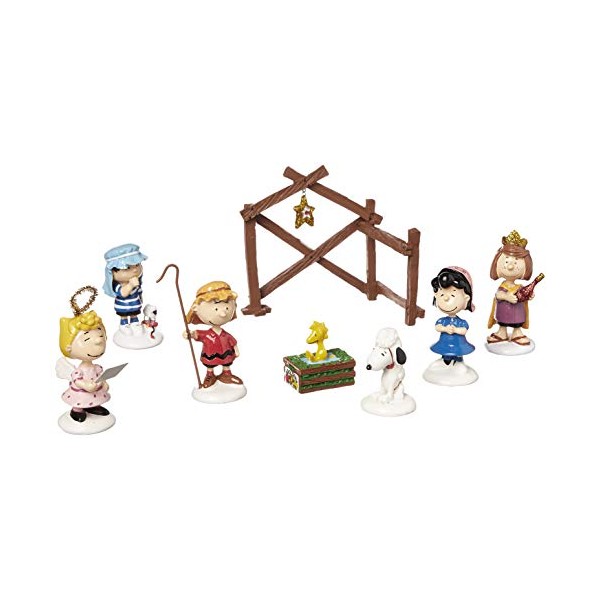 Department 56 Peanuts Pageant (Set of 8)