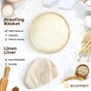 Banneton Bread Proofing Basket, 9inch Round Sourdough Starter Kit, Sourdough
