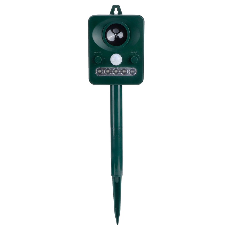 Solar Bird Repellent Outdoor USB Ultrasonic Mouse Insect Repeller with