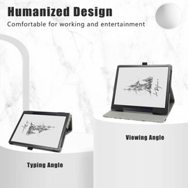 LiuShan Compatible with BOOX Tab Ultra case,BOOX Tab Ultra C case,PU Leather Slim Folding Stand Cover for 10.3" BOOX Tab Ultra/BOOX Tab Ultra C Pro/BOOX Tab Ultra C ePaper Tablet,Love Tree