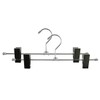 Clothes To Use Non Fall Skirt Hangers with 2 Pairs Steel