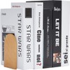 2 Pack Book Ends Natural Bamboo Bookend Anti Slip Book