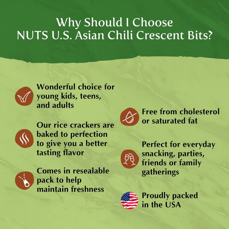 Asian Chili Crescent Bits | No Artificial Colors No Added