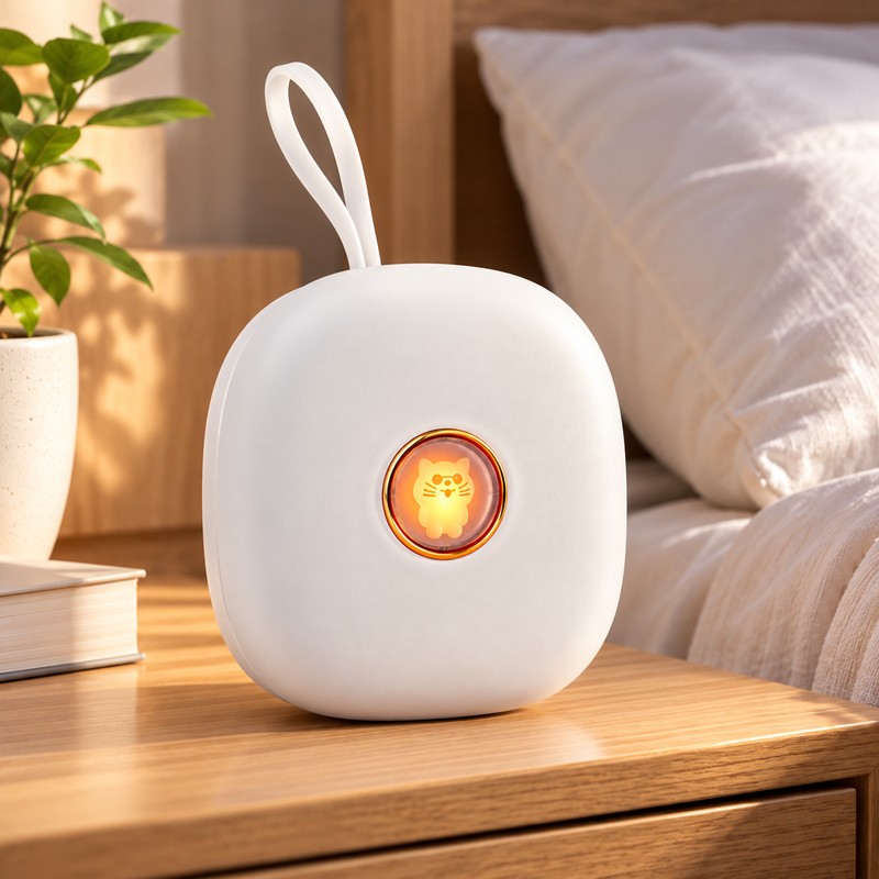 Vibrating Alarm Clock for Heavy Sleepers – Silent Dual Alarm