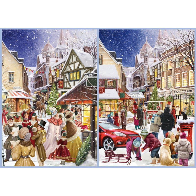 George Otter House 1000 Piece Puzzle - Christmas Past &