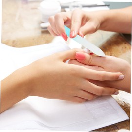 Healeved 3sets Glass Nail Files Case Nail File Buffer Polisher for Compact and Lightweight Manicure Tools for Stylish Design