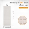 Lolalet Hanging Earring Holder Organizer with 20 Hooks for Women,
