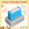 Saypacck Teacher Stamps Self Inking Teacher Grading Stamps Checkbox for