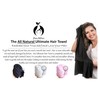 Hair RePear Anti Frizz Premium Cotton Hair Towel Enhances Healthy