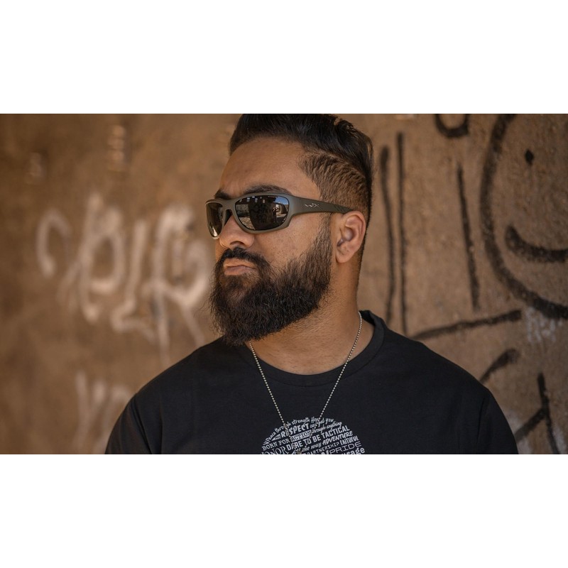 Wiley X WX Climb Glasses Grey Lens / OD Green