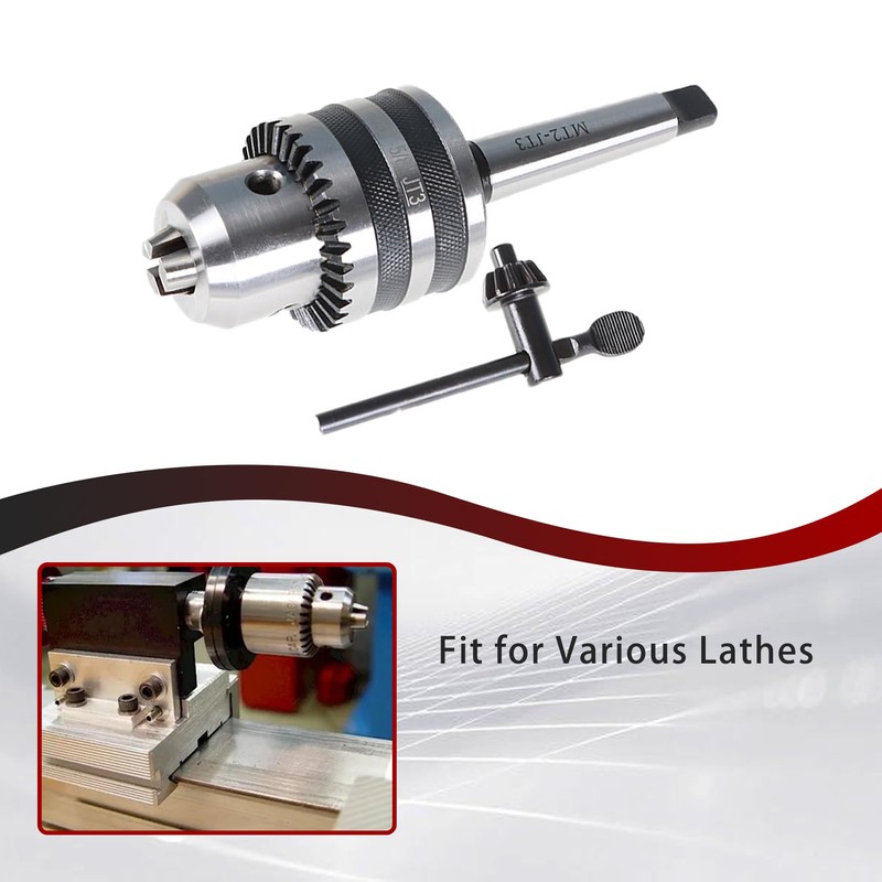 findmall 1/32-5/8 Heavy Duty Drill Chuck with MT2 Shank Chuck